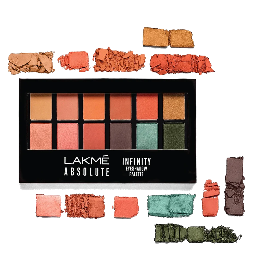Lakme Absolute Infinity Eye Shadow Palatte - Coral Sunset