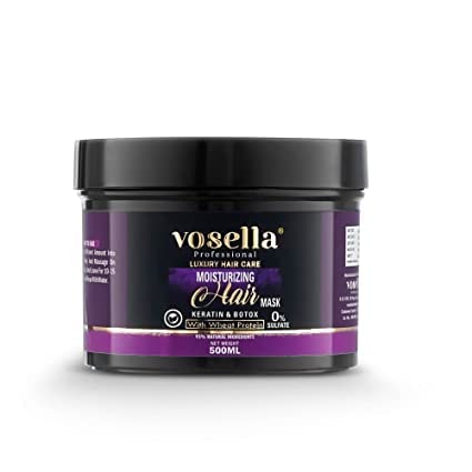 Vosella Professional Keratin & Botox Moisturizing With Wheat Protein Maask