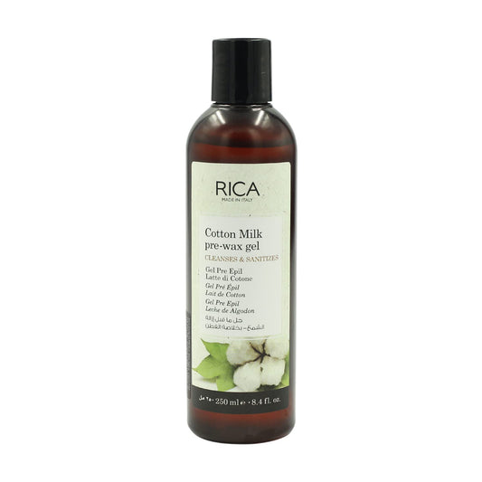 Rica Cotton Milk Pre Wax Gel Cleansing Waxing Hair Cleaning