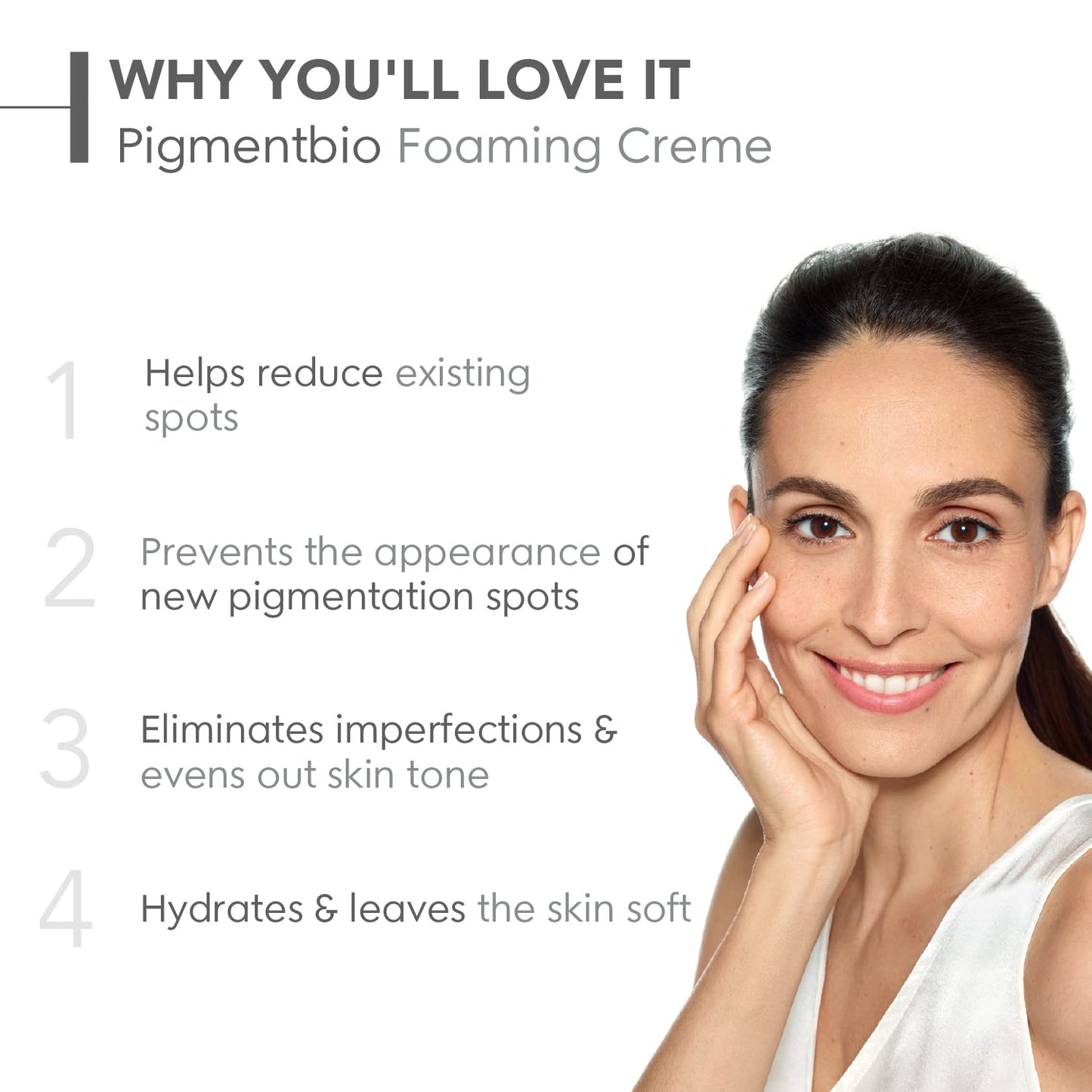 Bioderma Pigmentbio Foaming Cream Brightening Exfoliating Cleanser 200ml