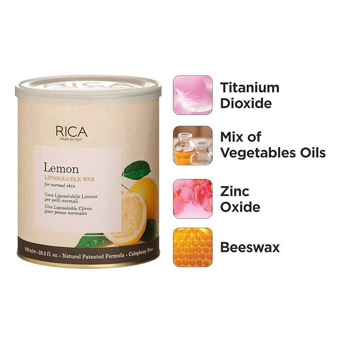 Rica Lemon Liposoluble Wax Kit