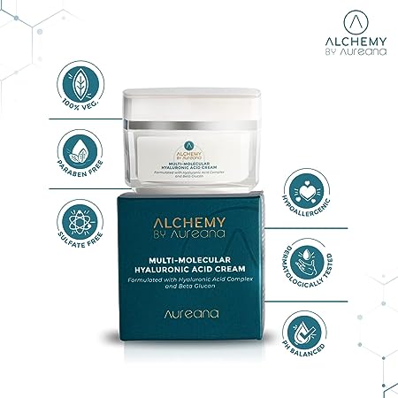 Alchemy By Aureana Multi-Molecular Hyaluronic Acid+ Cream