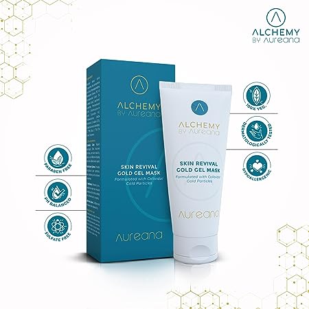 Alchemy By Aureana Skin Revival Gold Gel Mask with Colloidal Gold particles