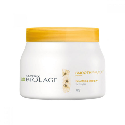 Matrix Biolage Smooth Proof (Camellia) Smoothing Masque For Frizzy Hair 490g