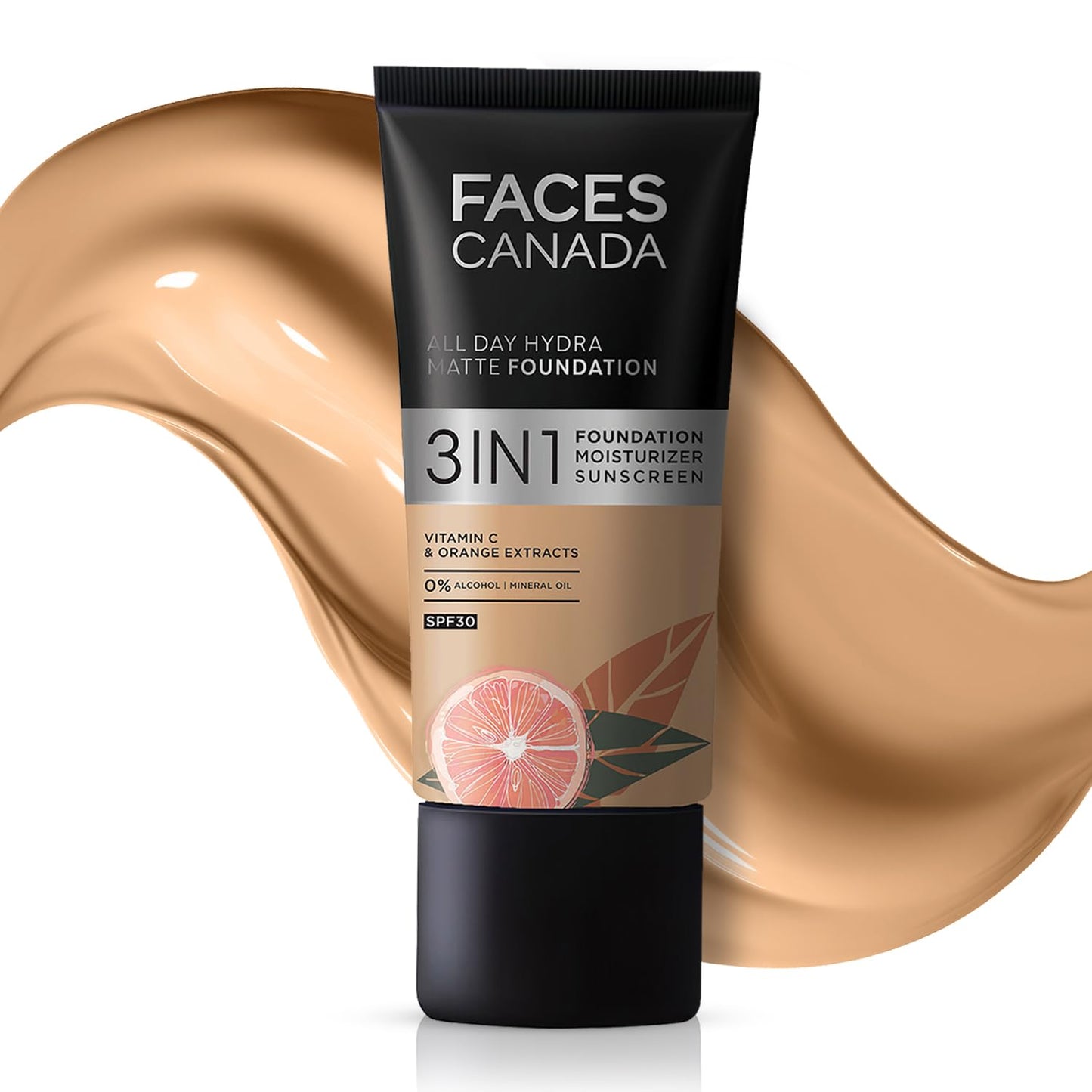 FACES CANADA 3 in 1 All Day Hydra Matte Foundation