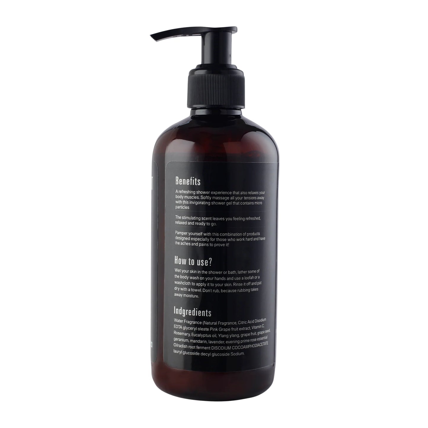 Zobha Muscle Relaxant Body Wash