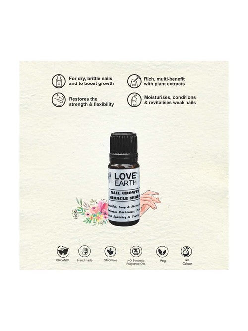 Love Earth Nail Growth Serum Enriched with Vitamin C Oil