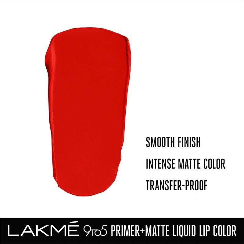 Lakmé 9to5 Primer + Matte Liquid Lip Color