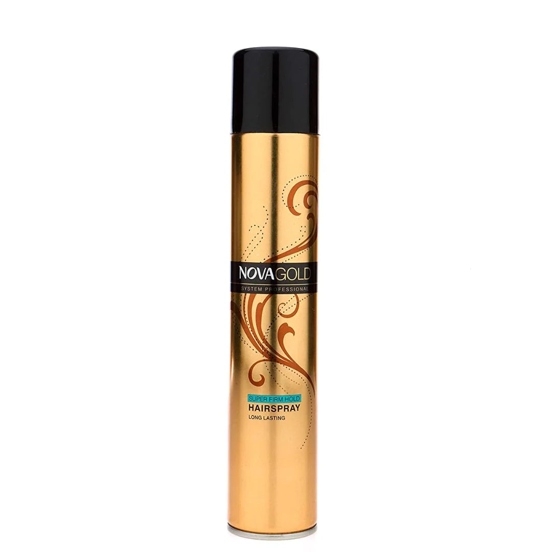 Nova Gold Hairspray Long Lasting - Super Firm Hold