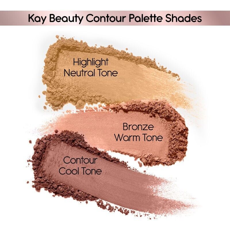 Kay Beauty Contour & Highlight Pro Palette - Contour Genius