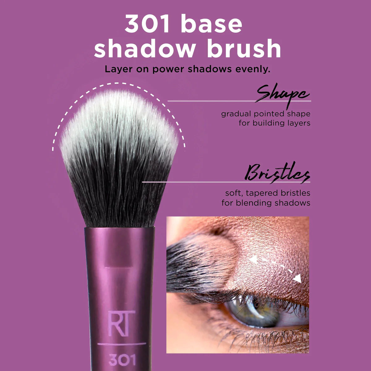 Eye Shade & Blend Makeup Brush Trio